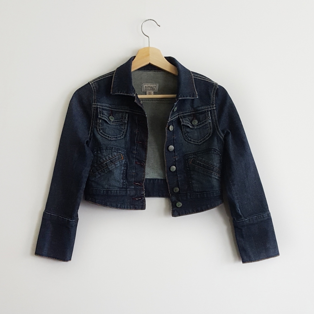 Buffalo David Bitton▪︎Girl's Jean Jacket NWOT 🦊 - Picture 1 of 6